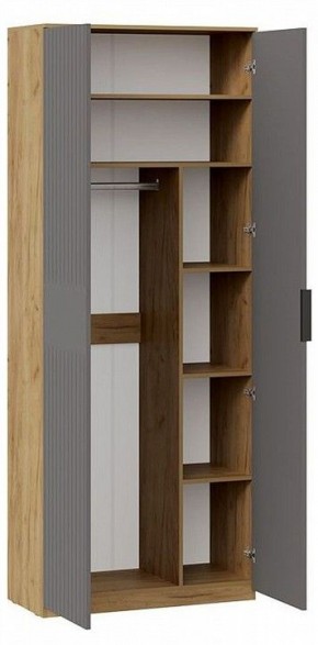 Стенка для прихожей Хилтон №4 в Урае - uray.mebel24.online | фото 2