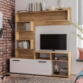 Гостиная Евро (крафт/белый) в Урае - uray.mebel24.online | фото