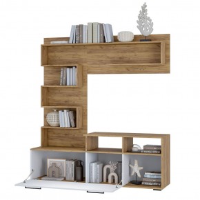 Гостиная Евро (крафт/белый) в Урае - uray.mebel24.online | фото 2