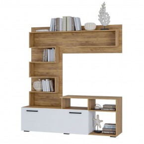 Гостиная Евро (крафт/белый) в Урае - uray.mebel24.online | фото 3
