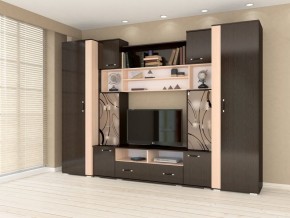 Стенка Оскар-18-1 венге-дуб молочный в Урае - uray.mebel24.online | фото