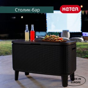 Стол Беви Бар (Bevy Bar Large Cool Bar), коричневый в Урае - uray.mebel24.online | фото 4