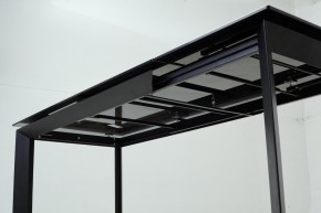 Стол CREMONA 180 KL-99 Белый мрамор матовый, итальянская керамика / черный каркас, ®DISAUR в Урае - uray.mebel24.online | фото 13