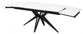 Стол FORIO 160 MATT WHITE MARBLE SOLID CERAMIC / BLACK, ®DISAUR в Урае - uray.mebel24.online | фото 8
