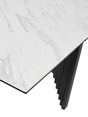 Стол IVAR 180 MARBLES KL-99 Белый мрамор, итальянская керамика/серый, ®DISAUR в Урае - uray.mebel24.online | фото 11