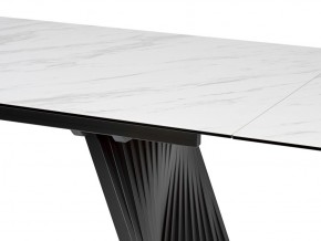 Стол IVAR 180 MARBLES KL-99 Белый мрамор, итальянская керамика/серый, ®DISAUR в Урае - uray.mebel24.online | фото 8