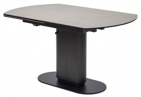 Стол KAI 140 TL-110 поворотная система раскладки, испанская керамика / Темно-серый / Черный, ®DISAUR в Урае - uray.mebel24.online | фото 1