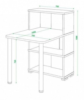 Стол компьютерный Домино СБ-10М3 в Урае - uray.mebel24.online | фото 3