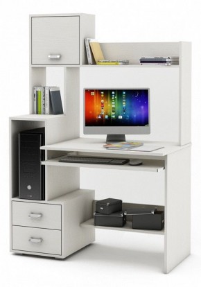 Стол компьютерный Имидж-40 (Белый) в Урае - uray.mebel24.online | фото 1