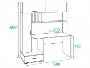 Стол компьютерный КСТ-17 в Урае - uray.mebel24.online | фото 6
