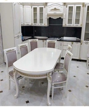 Стол овальный раскладной Бостон 2000(2400)*1000 в Урае - uray.mebel24.online | фото