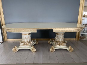 Стол овальный раскладной Версаль 2400(2800)*1100 в Урае - uray.mebel24.online | фото