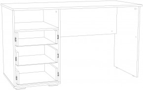 Стол письменный НМ 041.40 "Банни" (Бисквит) в Урае - uray.mebel24.online | фото 5