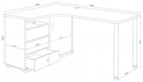 Стол письменный СР-145СМ в Урае - uray.mebel24.online | фото 2