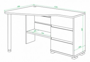 Стол письменный СР-322С в Урае - uray.mebel24.online | фото 2