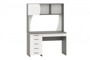Стол рабочий СИГМА (графит/белый) в Урае - uray.mebel24.online | фото 1