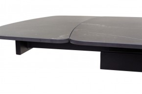 Стол RIVOLI 140 MATT BLACK MARBLE SOLID CERAMIC / BLACK, ®DISAUR в Урае - uray.mebel24.online | фото 4
