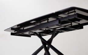 Стол RIVOLI 140 MATT BLACK MARBLE SOLID CERAMIC / BLACK, ®DISAUR в Урае - uray.mebel24.online | фото 5