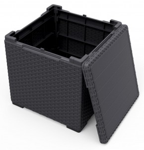 Стол с функцией хранения Виго (Vigo storage box) графит в Урае - uray.mebel24.online | фото 3