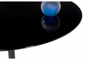 Стол стеклянный Tulip 90x74 black glass в Урае - uray.mebel24.online | фото 2