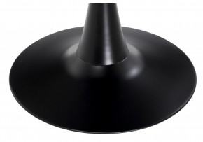 Стол стеклянный Tulip 90x74 black glass в Урае - uray.mebel24.online | фото 3
