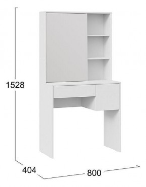 Стол туалетный Вайт в Урае - uray.mebel24.online | фото 7