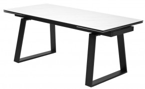 Стол VASTO 180 MARBLES KL-99 Белый мрамор матовый, итальянская керамика/ черный каркас, ®DISAUR в Урае - uray.mebel24.online | фото 4