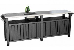 Столик для барбекю 415 Л (Unity Chef 415 L) графит в Урае - uray.mebel24.online | фото 3