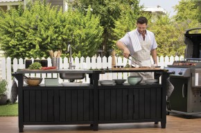 Столик для барбекю 415 Л (Unity Chef 415 L) графит в Урае - uray.mebel24.online | фото 4