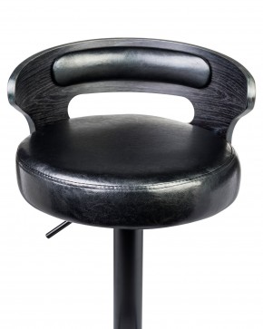 Стул барный DOBRIN FRED BLACK, чёрное дерево, чёрный в Урае - uray.mebel24.online | фото 5