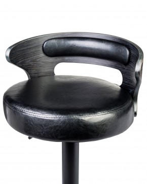 Стул барный DOBRIN FRED BLACK, чёрное дерево, чёрный в Урае - uray.mebel24.online | фото 6