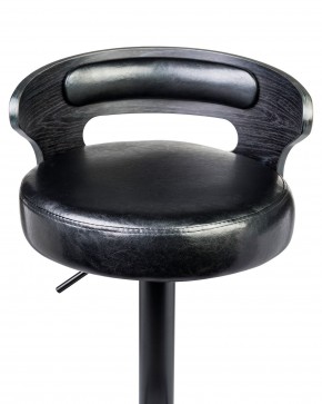 Стул барный DOBRIN FRED BLACK, чёрное дерево, чёрный в Урае - uray.mebel24.online | фото 8
