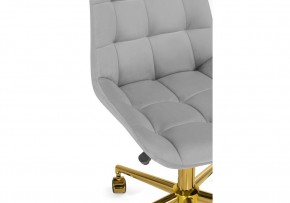 Офисное кресло Честер светло-серый (california 900)/ золото в Урае - uray.mebel24.online | фото 7
