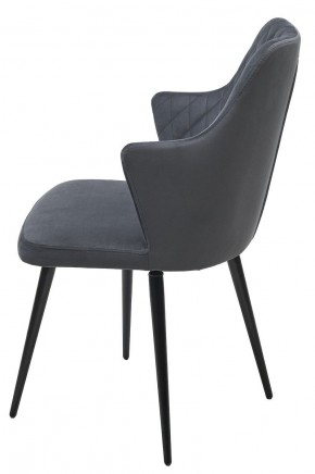 Стул HERMAN 360 град. BM-3 ТЕМНО-СЕРЫЙ, велюр / черный каркас М-City в Урае - uray.mebel24.online | фото 6