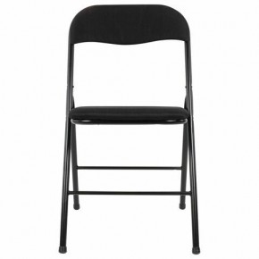 Стул складной BRABIX "Golf CF-007", чёрный каркас, чёрная ткань, 532892 в Урае - uray.mebel24.online | фото 4