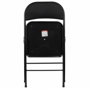 Стул складной BRABIX "Golf Plus CF-003 КОМФОРТ", чёрный каркас, чёрная ткань, 532889 в Урае - uray.mebel24.online | фото 3
