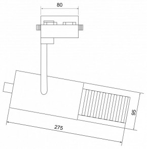 Светильник на штанге Elektrostandard Forema a060612 в Урае - uray.mebel24.online | фото 3