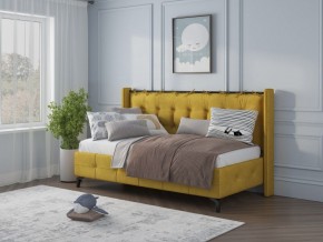 СВЕТЛАНА 3 Кровать линейная (Горчичный) в Урае - uray.mebel24.online | фото