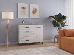 СВЕТЛАНА LOFT Комод-тумба (сосна белая loft) в Урае - uray.mebel24.online | фото 3