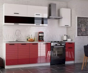 ТЕХНО-3 Кухонный гарнитур 2,0 м Компоновка №2 в Урае - uray.mebel24.online | фото 2