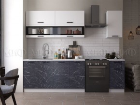 ТЕХНО Кухонный гарнитур 2,0 м Компоновка №2 в Урае - uray.mebel24.online | фото 2