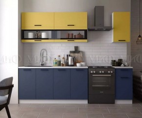 ТЕХНО Кухонный гарнитур 2,0 м Компоновка №2 в Урае - uray.mebel24.online | фото 5