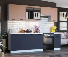 ТЕХНО Кухонный гарнитур 2,6 м Компоновка №3 в Урае - uray.mebel24.online | фото 4