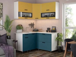 ТЕХНО Кухонный гарнитур угловой 1,4х1,4 м Компоновка №2 в Урае - uray.mebel24.online | фото 4
