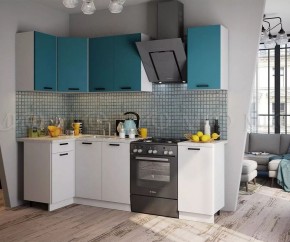 ТЕХНО Кухонный гарнитур угловой 1,8х1,1 м Компоновка №6 в Урае - uray.mebel24.online | фото 3