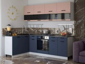 ТЕХНО Кухонный гарнитур угловой 2,4х1,6 м Компоновка №4 в Урае - uray.mebel24.online | фото