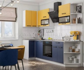 ТЕХНО Кухонный гарнитур угловой 2,7х0,9 м Компоновка №2 в Урае - uray.mebel24.online | фото