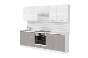 ТЕРЦИЯ Кухонный гарнитур Базис (2400 мм) в Урае - uray.mebel24.online | фото 3