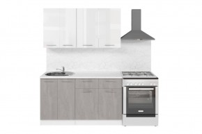 ТЕРЦИЯ Кухонный гарнитур Медиум 2 (1400 мм) в Урае - uray.mebel24.online | фото 3