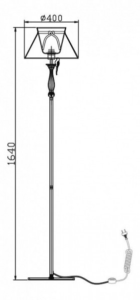 Торшер Maytoni Bird ARM013-22-W в Урае - uray.mebel24.online | фото 8